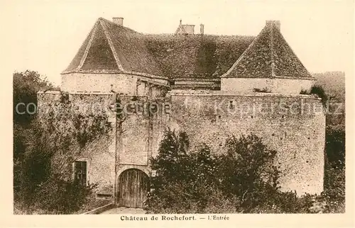 AK / Ansichtskarte Rochefort en Yvelines Entree du chateau Rochefort en Yvelines