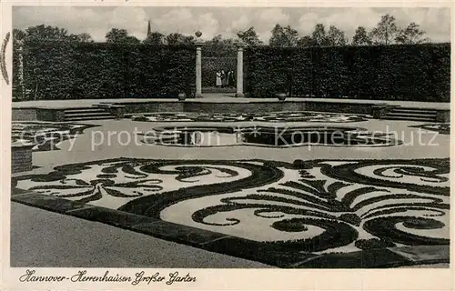 AK / Ansichtskarte Herrenhausen_Hannover Grosser Garten Herrenhausen Hannover