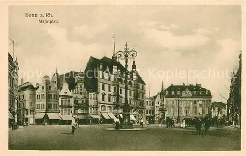 AK / Ansichtskarte Bonn_Rhein Marktplatz Bonn_Rhein