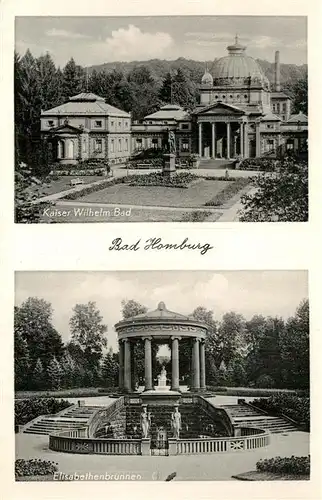 AK / Ansichtskarte Bad_Homburg Kaiser Wilhelm Bad Elisabethenbrunnen  Bad_Homburg