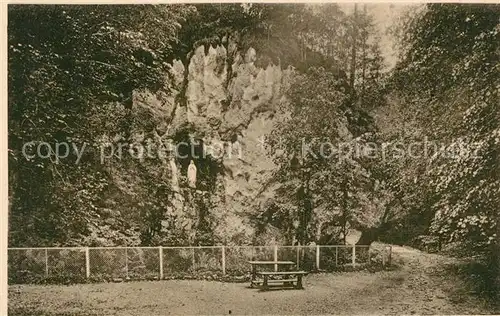 AK / Ansichtskarte Beuron_Donautal Lourdesgrotte Liebfrauental Beuron Donautal