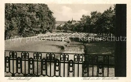 AK / Ansichtskarte Bad_Salzschlirf Blick von der Wandelhalle Bad_Salzschlirf