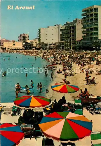 AK / Ansichtskarte El_Arenal_Mallorca Strand Hotels El_Arenal_Mallorca