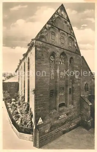 AK / Ansichtskarte Saalfeld_Saale Franziskanerkloster  Saalfeld_Saale