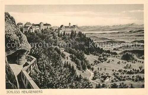 AK / Ansichtskarte Heiligenberg_Baden Schloss Heiligenberg Heiligenberg_Baden