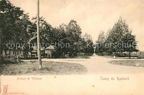 AK / Ansichtskarte Camp_du_Ruchard Avenue de Villaines Camp_du_Ruchard