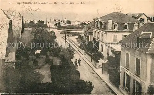 AK / Ansichtskarte Bernieres sur Mer Rue de la Mer Bernieres sur Mer