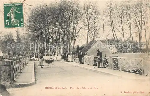 AK / Ansichtskarte Mezieres en Brenne Pont de la Charme a Rate Mezieres en Brenne