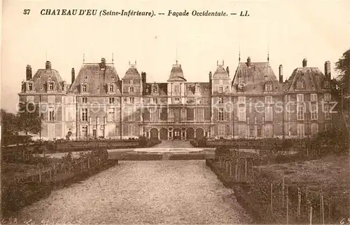 AK / Ansichtskarte Eu_Dieppe Chateau d Eu 