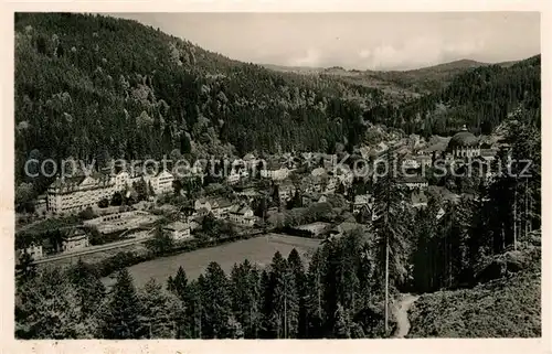 AK / Ansichtskarte St_Blasien Panorama Blick vom Weissenstein Kurort im Schwarzwald St_Blasien