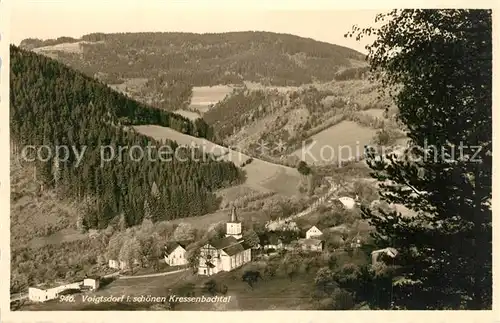 AK / Ansichtskarte Voigtsdorf Panorama Kressenbachtal Voigtsdorf