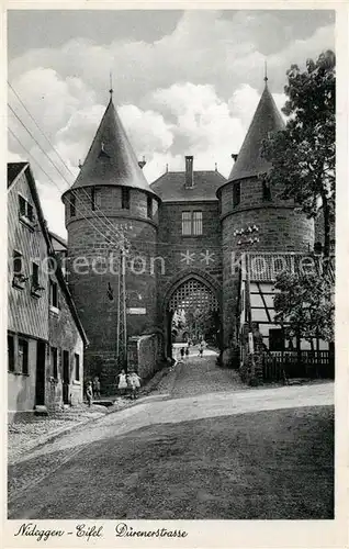 AK / Ansichtskarte Nideggen_Eifel Duerenerstrasse Nideggen Eifel