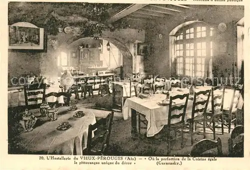 AK / Ansichtskarte Perouges Hostellerie  Perouges