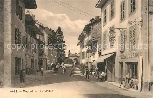 AK / Ansichtskarte Coppet Grand Rue Coppet