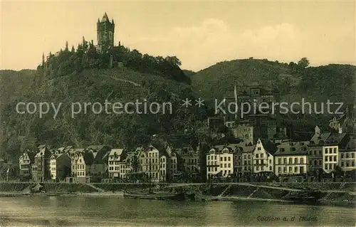 AK / Ansichtskarte Cochem_Mosel Moselpartie Cochem Mosel