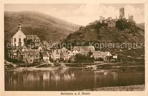 AK / Ansichtskarte Beilstein_Mosel Moselpartie Beilstein_Mosel