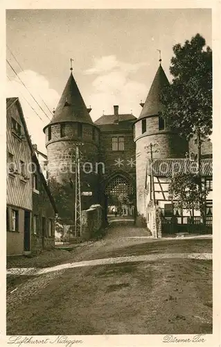 AK / Ansichtskarte Nideggen_Eifel D?rener Tor Nideggen Eifel