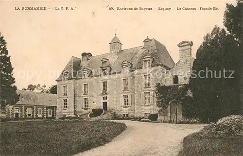 AK / Ansichtskarte Esquay sur Seulles Chateau  Esquay sur Seulles