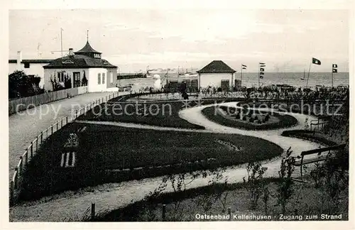 AK / Ansichtskarte Kellenhusen_Ostseebad Zugang zum Strand Kellenhusen_Ostseebad