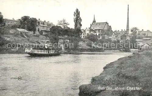 AK / Ansichtskarte Chester_Cheshire River Dee 