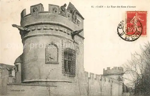 AK / Ansichtskarte Caen Tour des Gens d Armes  Caen