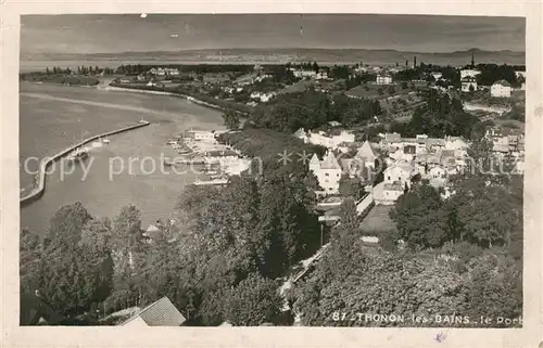 AK / Ansichtskarte Thonon les Bains Port Thonon les Bains