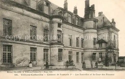 AK / Ansichtskarte Villers Cotterets Chateau de Francois 1 Villers Cotterets