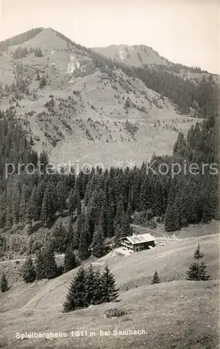 AK / Ansichtskarte Saalbach Hinterglemm Spielberghaus Saalbach Hinterglemm