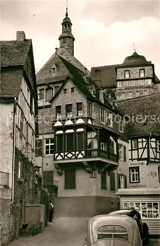 AK / Ansichtskarte Beilstein_Mosel Karmelitenklostr Fachwerkhaeuser Kirche Beilstein_Mosel