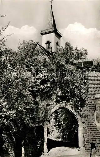 AK / Ansichtskarte Lindenfels_Odenwald Panorama Kirchturm Lindenfels Odenwald