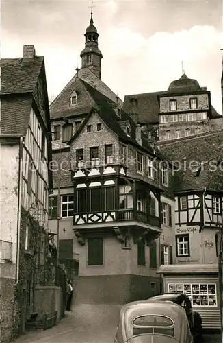 AK / Ansichtskarte Beilstein_Mosel Karmelitenkloster Fachwerkhaeuser Kirche Beilstein_Mosel