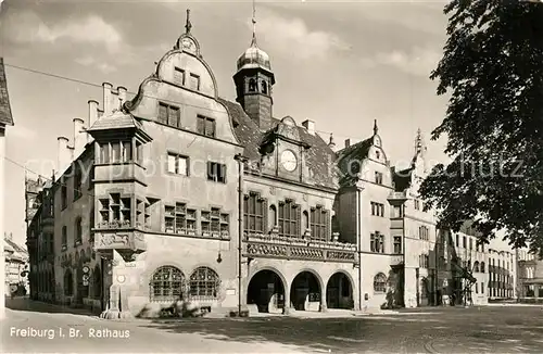 AK / Ansichtskarte Freiburg_Breisgau Rathaus Freiburg Breisgau