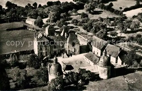 AK / Ansichtskarte Oisseau Fliegeraufnahme Chateau de la Haie Oisseau