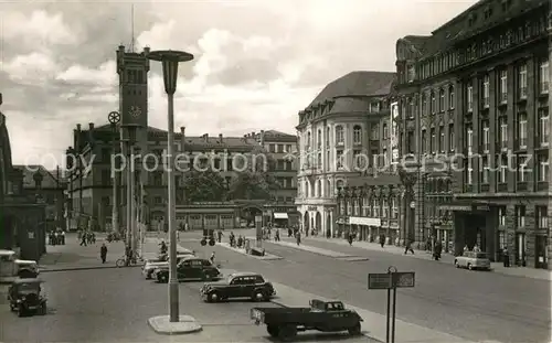 AK / Ansichtskarte Erfurt Bahnhofsplatz Erfurt