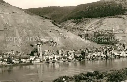 AK / Ansichtskarte Zell_Mosel Panorama Zell_Mosel