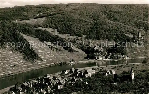 AK / Ansichtskarte Ellenz Beilstein Burgruine Metternich Ellenz