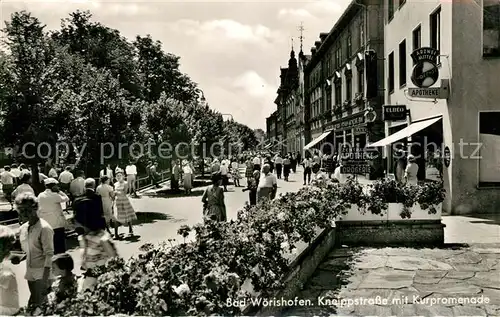 AK / Ansichtskarte Woerishofen_Bad Kneippstrasse Kurpromenade Woerishofen_Bad