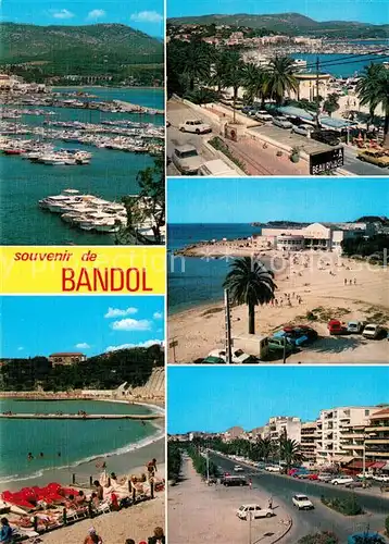 AK / Ansichtskarte Bandol Hafen Strand Bandol