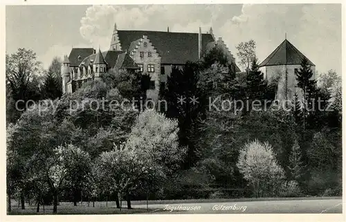 AK / Ansichtskarte Jagsthausen_Heilbronn Goetzenburg Jagsthausen_Heilbronn