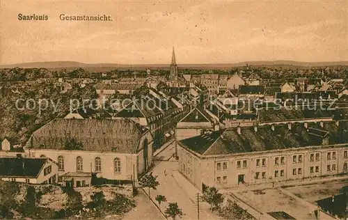 AK / Ansichtskarte Saarlouis Panorama Saarlouis