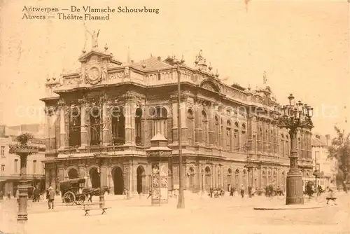 AK / Ansichtskarte Antwerpen_Anvers De Vlamsche Schonwburg Antwerpen Anvers