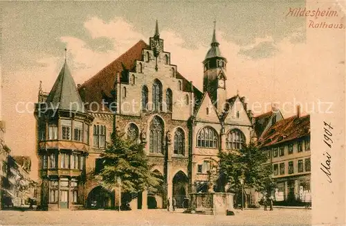 AK / Ansichtskarte Hildesheim Rathaus Hildesheim