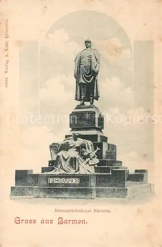 AK / Ansichtskarte Barmen_Wuppertal Bismarckdenkmal Barmen Wuppertal