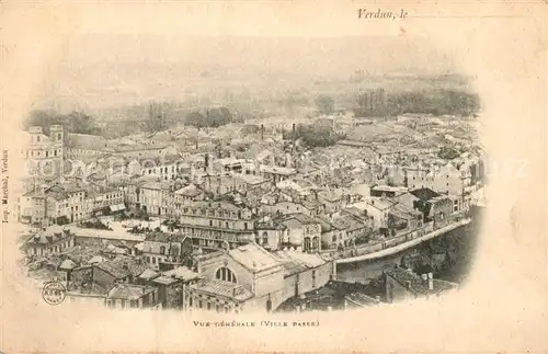 AK / Ansichtskarte Verdun_Meuse Vue generale Verdun Meuse