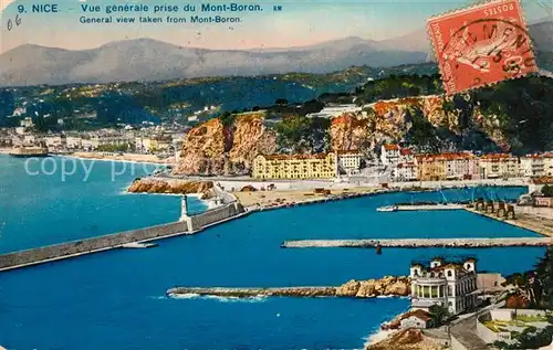 AK / Ansichtskarte Nice_Alpes_Maritimes Vue generale prise du Mont Boran Nice_Alpes_Maritimes