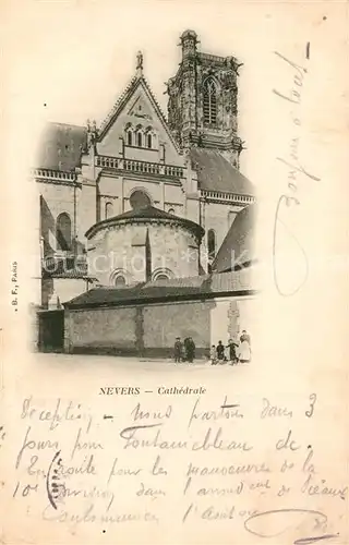 AK / Ansichtskarte Nevers_Nievre Cathedrale Nevers Nievre