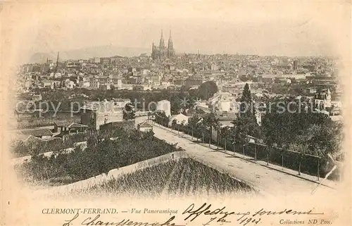 AK / Ansichtskarte Clermont Ferrand Vue panoramique Clermont Ferrand