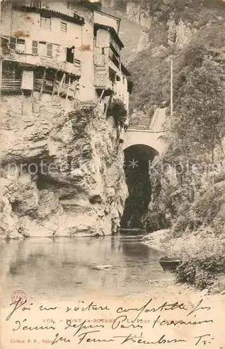 AK / Ansichtskarte Pont en Royans La Pont du Picard Pont en Royans