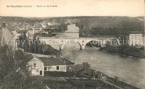 AK / Ansichtskarte Saint Gaultier Vallee de la Creuse Saint Gaultier