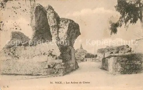 AK / Ansichtskarte Nice_Alpes_Maritimes Les Arenes de Cimiez Nice_Alpes_Maritimes